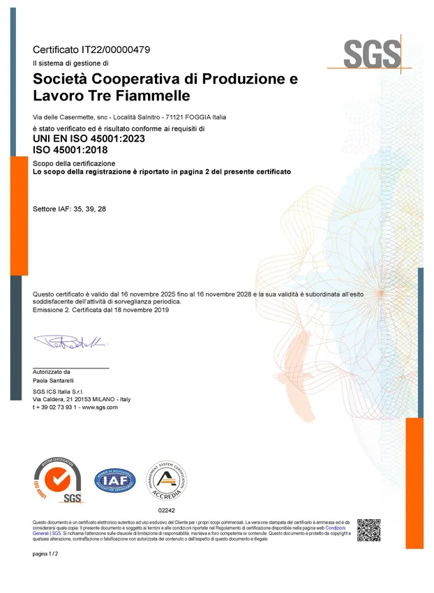 Anteprima ISO 45001